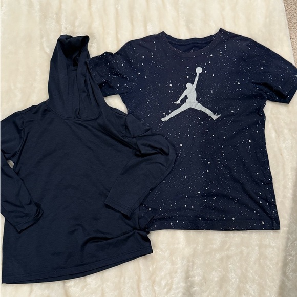 Jordan Other - Jordan Kids Black Graphic T-Shirt and Hoodie Set